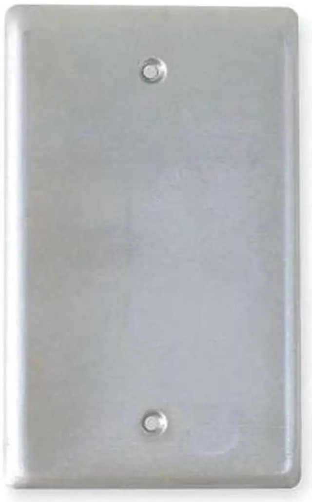 Main image of HUBBELL KILLARK 1FB Weatherproof Cover, 1 Gang, Aluminum, Blank Cover Type