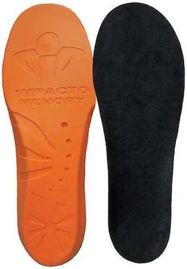 Alt view image 2 of 3 - Impacto Unisex Anti-Fatigue Molded Insole, Size: Men 8 to 9, Women 10 to 11