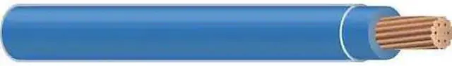 Alt view image 3 of 3 - Building Wire, THHN, 12 AWG, Blue, 500ft