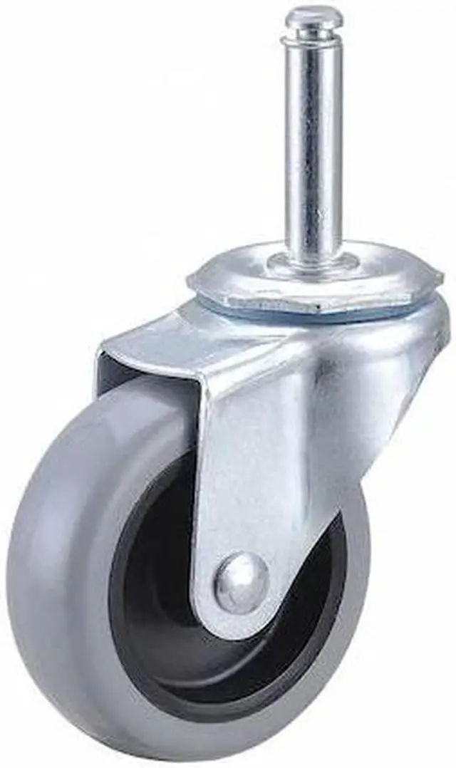 Main image of ZORO SELECT F1IX03041S-S20 Swivel Stem Caster,Polyurthn,3 in,125 lb