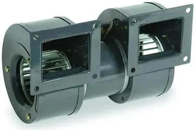 Alt view image 2 of 3 - DAYTON 1TDP8 Rectangular OEM Blower, 3150 RPM, 1 Phase, Direct Drive, Steel 1