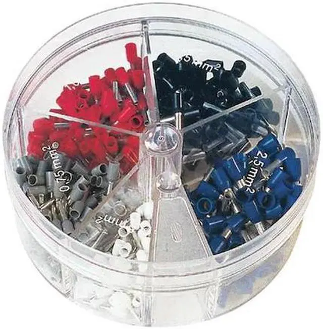 Alt view image 2 of 2 - Ferrule Assort Kit,100 Pieces,#12-6 AWG PANDUIT KP-FSD3