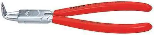 Alt view image 5 of 5 - Knipex 44-23-J11 90 Degree Angled Tip Internal Circlip Pliers 12-25 mm dia - Chrome w/ Plastic Grip