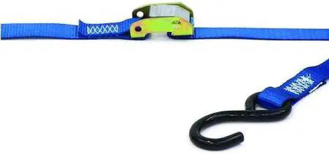 Main image of KINEDYNE 750687-2PKGRA Tie-Down Strap,Blue,1200 lb.,6 ft.,PK2