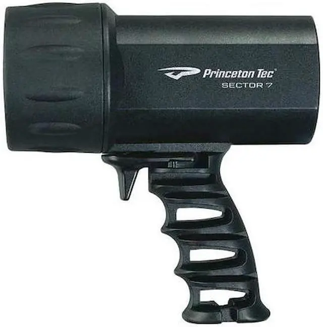 Alt view image 6 of 6 - Princeton Tec Sector 7 LED Spotlight - Black