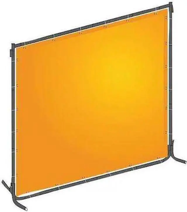 Main image of ZORO SELECT 22RN69 Welding Screen, Transparent PVC, 6 ft. W., 6 ft. H., 13