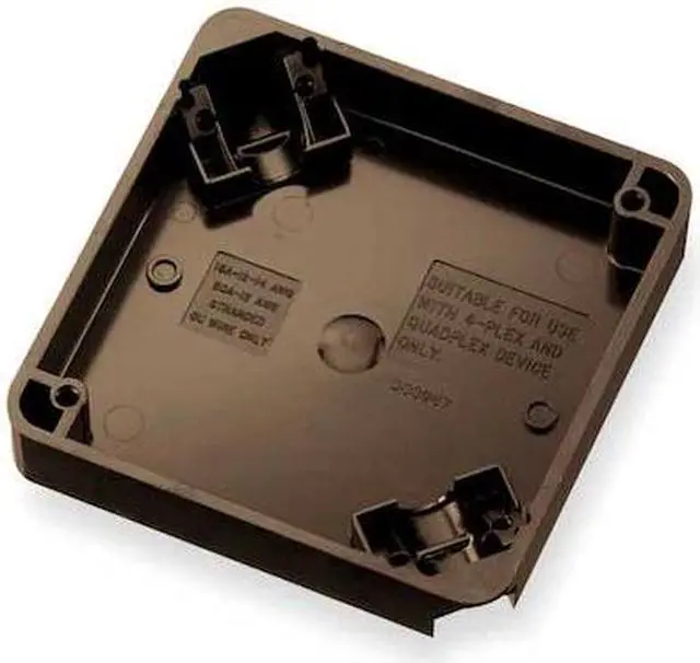 Alt view image 2 of 3 - HUBBELL WIRING DEVICE-KELLEMS HBL4PB PLEX Accessory, Polycarbonate, Portable