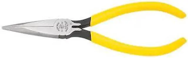Main image of KLEIN TOOLS D301-6C 6 5/8 in D301 Needle Nose Plier Plastic Dipped Handle