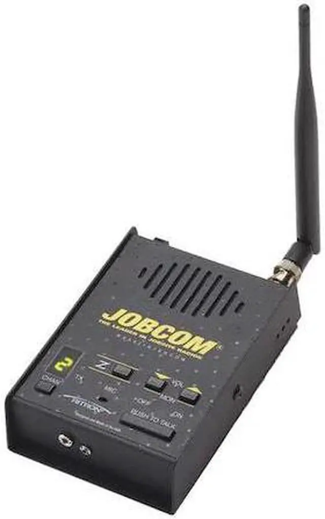 Main image of JOBCOM JBS-447D Wireless Intercom 2-Way,UHF Band,Steel