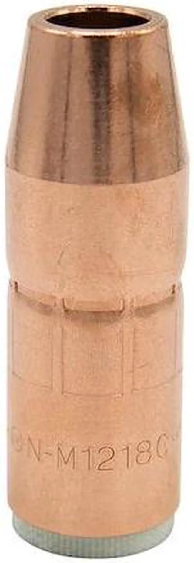 Alt view image 3 of 4 - Miller N-M1218C AccuLock MDX Thread-On Nozzle, 1/2" Orifice, 1/8" Tip Recess, Copper