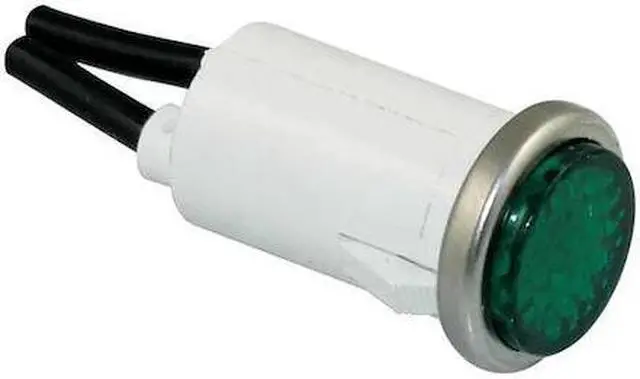 Main image of DAYTON 22NY52 Flush Indicator Light,Green,120V