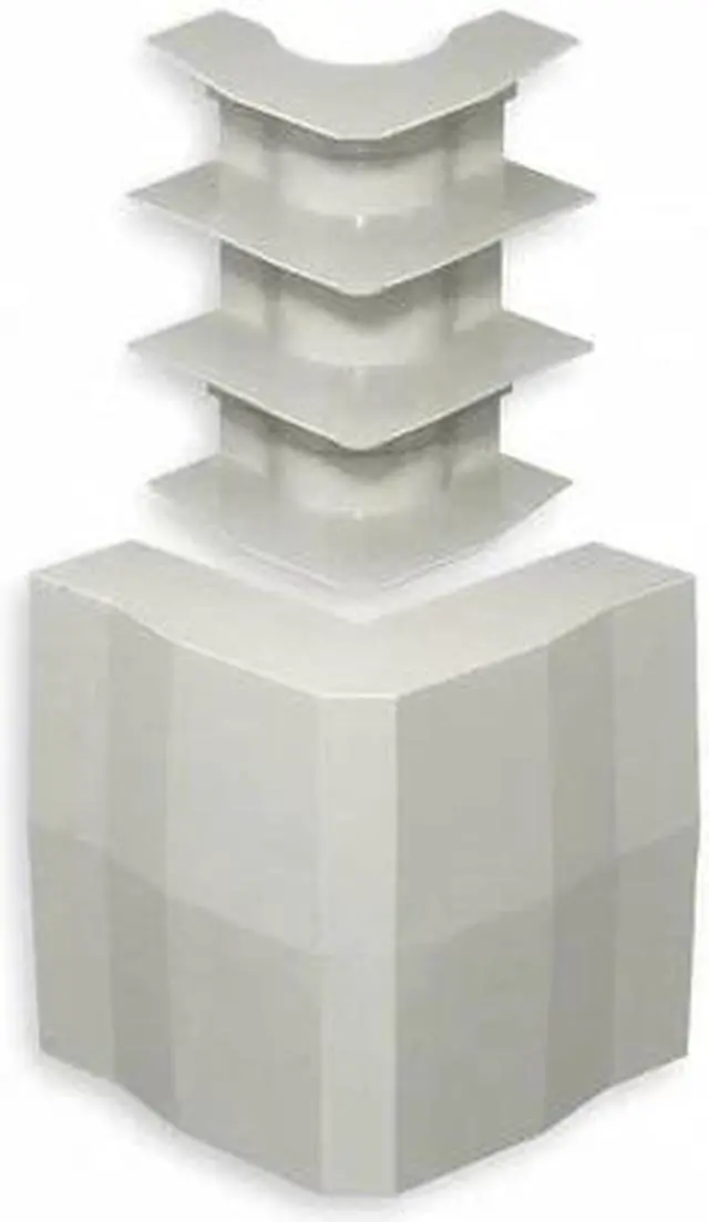 Main image of HUBBELL WIRING DEVICE-KELLEMS PS3EEBC External Elbow Base, and Cover,White