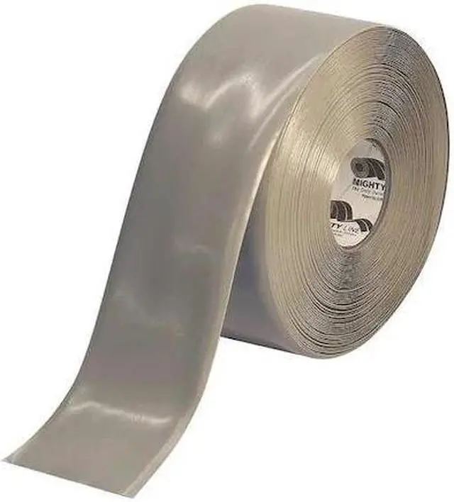 Main image of MIGHTY LINE 4RGRY Industrial Floor Tape,Roll,Gray,Vinyl