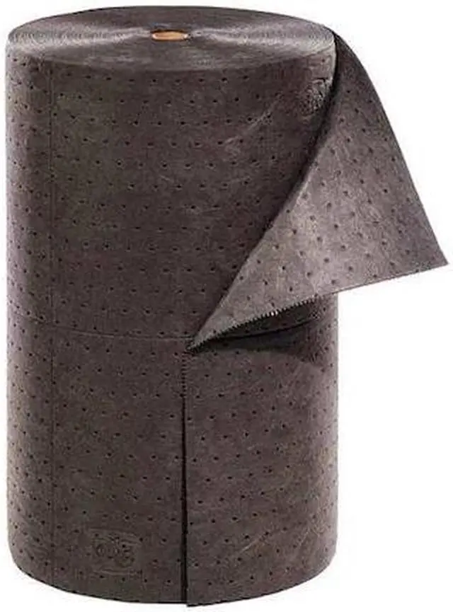 Main image of PIG MAT202-01 Absorbent Roll, Absorbs 32.4 gal. Universal, ,Gray