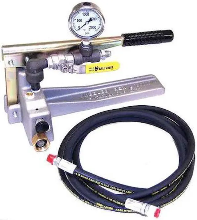 Alt view image 2 of 3 - WHEELER-REX 29201 Hydrostatic Test Pump,1000 PSI
