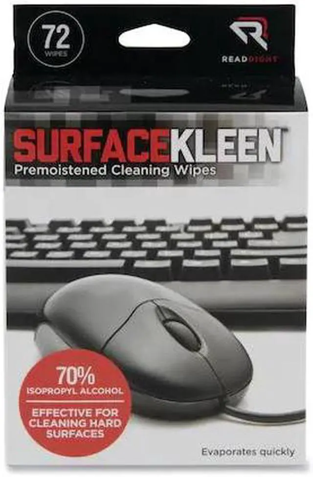Alt view image 4 of 17 - Read Right Wipes,Surfacekleen, 72/Bx RR15109