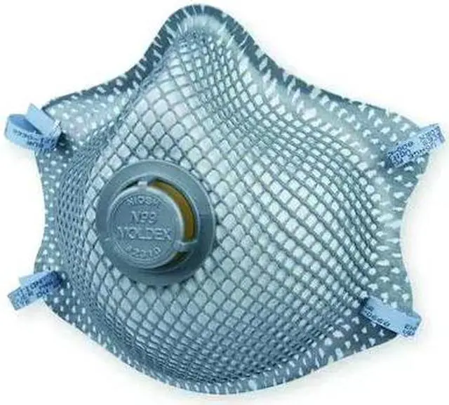 Alt view image 7 of 10 - Moldex N99 Premium Particulate Respirator Half-Face Mask Medium/Large 10/Box