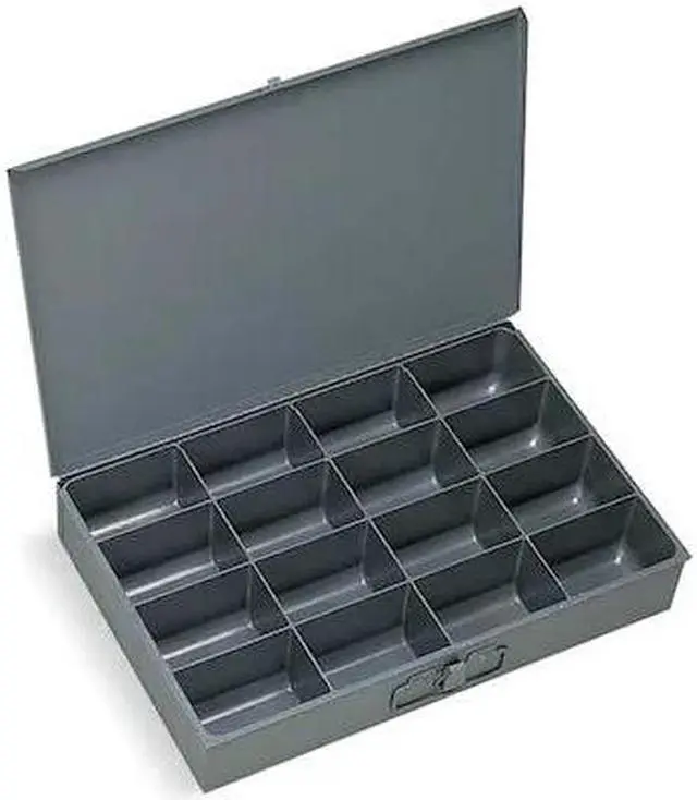 Alt view image 2 of 4 - DURHAM MFG 209-95-D938 Steel, Compartment Drawer, 9 7/8 in D x 2 1/8 in H x 13