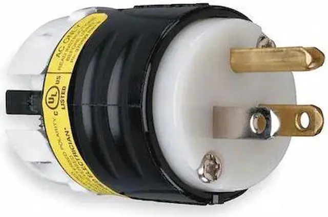 Alt view image 2 of 2 - Straight Blade Plug, 15A AC, 5-15P