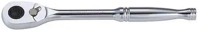 Main image of WESTWARD 440G15 3/8" Drive 84 Geared Teeth Pear Head Style Hand Ratchet, 8-1/2"