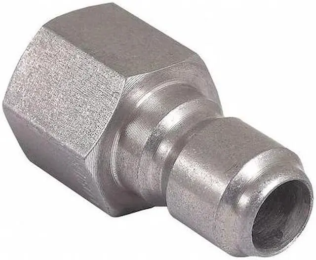 Main image of ZORO SELECT 17-0006 Quick Connect Plug,Female,3/8 F x 3/8 In