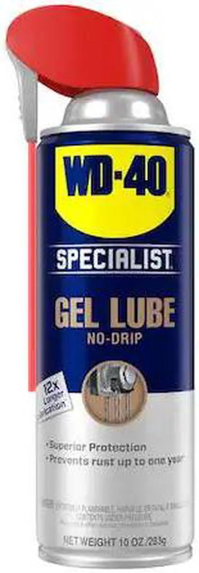 Alt view image 11 of 16 - WD-40 Specialist Spray & Stay Gel 10 oz Aerosol Can 300103EA