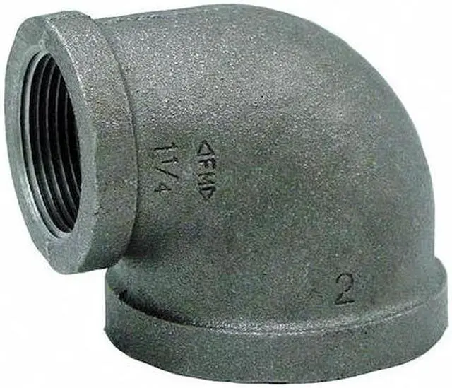 Alt view image 3 of 3 - Anvil 1101R Galvanized Class 150 90 Deg Reducing Elbow, 1-1/2" x 1"