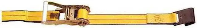Main image of KINEDYNE 512020GRA Cargo Strap,Gold,10,000 lb.,20 ft.