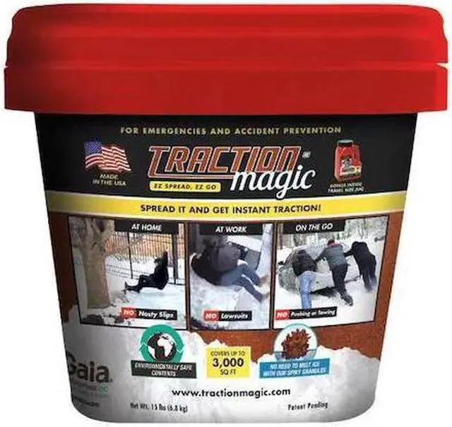 Alt view image 15 of 16 - Traction Magic Snow & Ice Melter 15 Lbs, From the Makers of Safe Paw