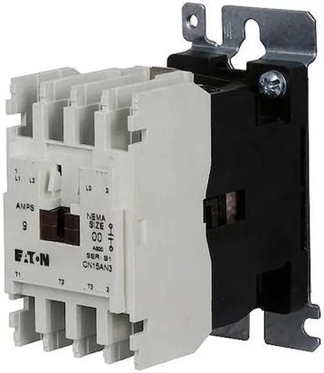 Alt view image 2 of 2 - EATON CN15AN3AB 120VAC Non-Reversing Magnetic Contactor 3P 9A NEMA 00