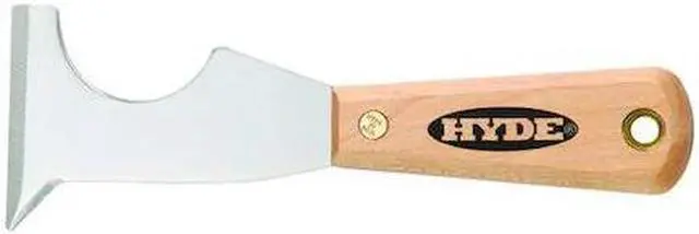 Alt view image 2 of 3 - HYDE 07975 Painters Tool,Stiff,2-1/2",Carbon Steel