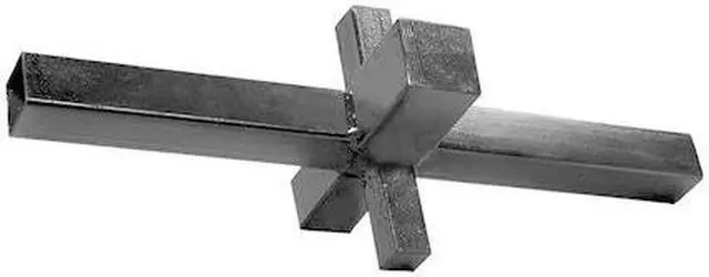 Main image of JONES STEPHENS J40041 4-Way Countersunk Plug Wide Arm T-Handle Wrench