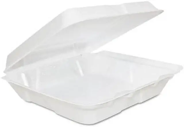 Alt view image 4 of 6 - Small Single Compartment Foam Tray Hinged 8"x7.5"x2.25" 80HT1 200CS