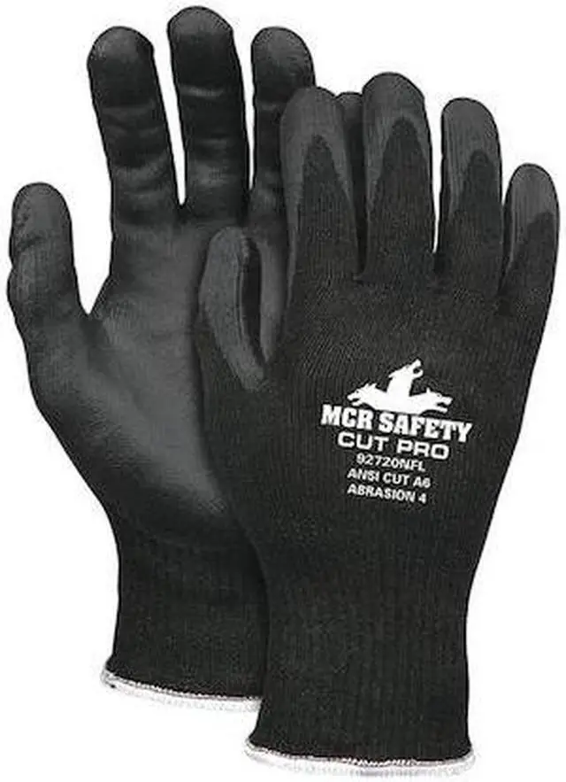 Main image of MCR SAFETY 92720NFM Cut-Resistant Coated Gloves, Cut Level A6 ,Dipped ,Foam