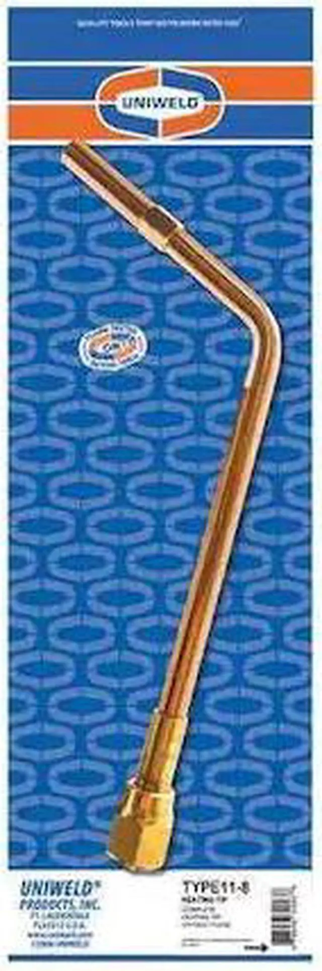 Main image of UNIWELD TYPE11-8 Heating Tip, Oxy-Acetylene, Rosebud, MFA, 8