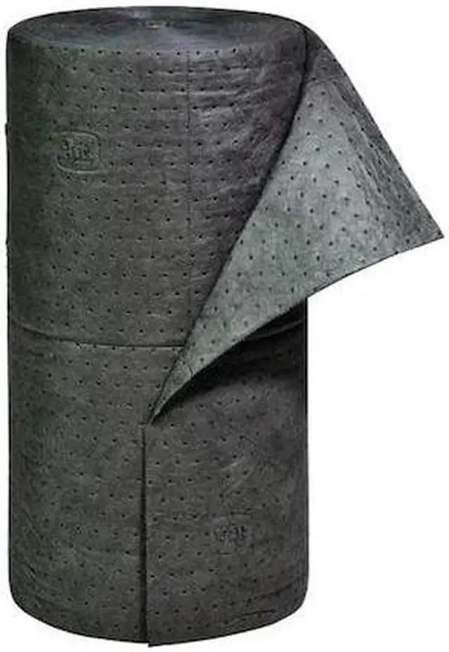Alt view image 2 of 10 - PIG MAT230 Absorbent Roll, Absorbs 40.2 gal. Universal, ,Gray