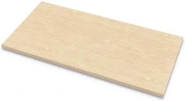 Alt view image 2 of 12 - Fellowes Levado Laminate Table Top (Top Only) 48w x 24d Maple 9649701