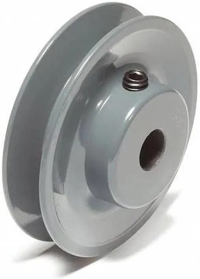 Alt view image 3 of 3 - TB WOOD'S AK4112 1/2" Fixed Bore 1 Groove Standard V-Belt Pulley 3.95 in OD