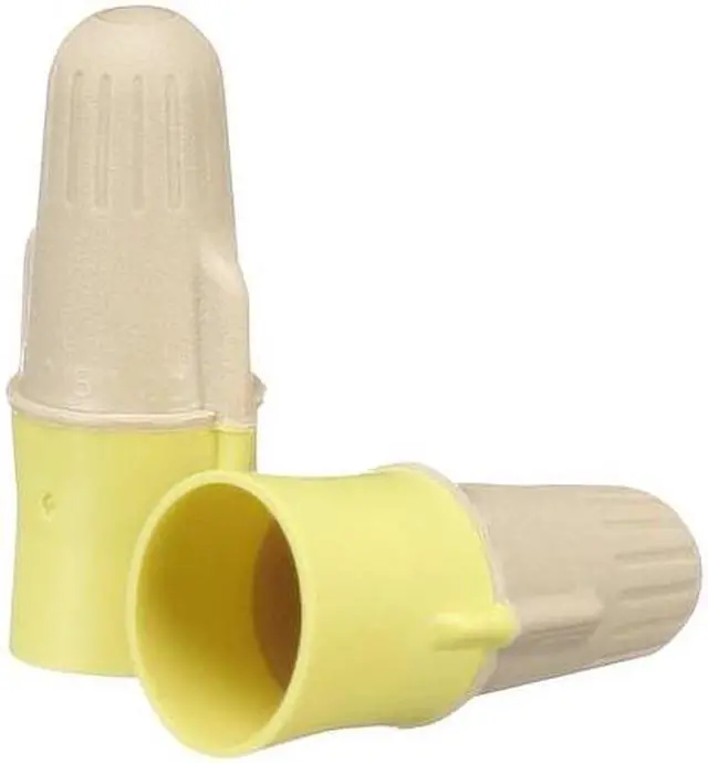 Alt view image 3 of 9 - Wire Connector, Tan/YW, Jug, PK500