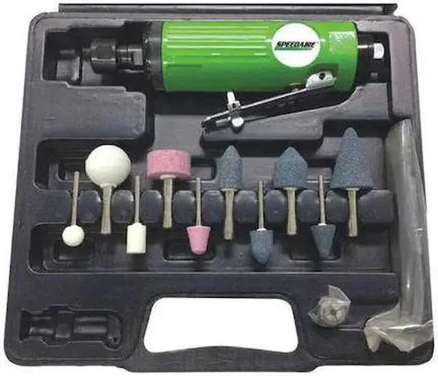 Main image of SPEEDAIRE 48MA01 Straight Die Grinder Kit, 1/4 in NPT Female Air Inlet, 1/4 in