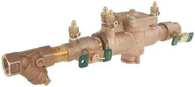 Alt view image 2 of 2 - WATTS 1 LF009M2-QT-S Reduced Pressure Zone Backflow Preventer