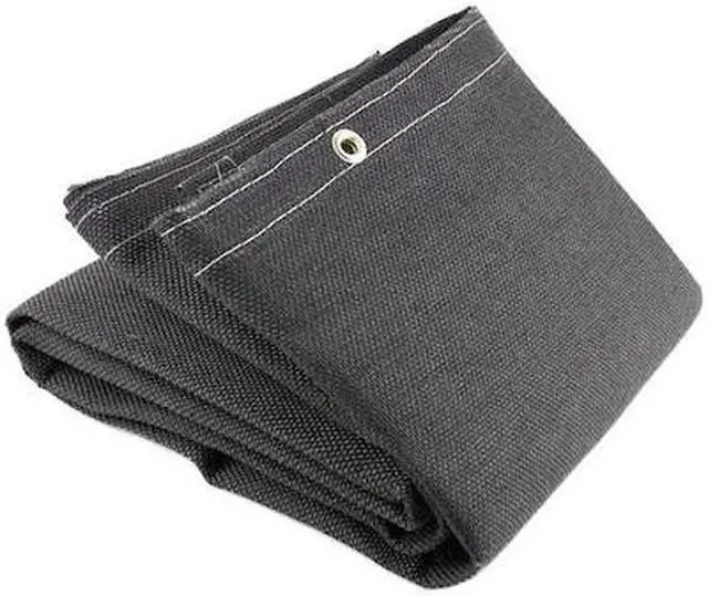 Main image of WILSON 36164 Welding Blanket, Vermiculite Coated Fiberglass, 10 ft L., 10 ft