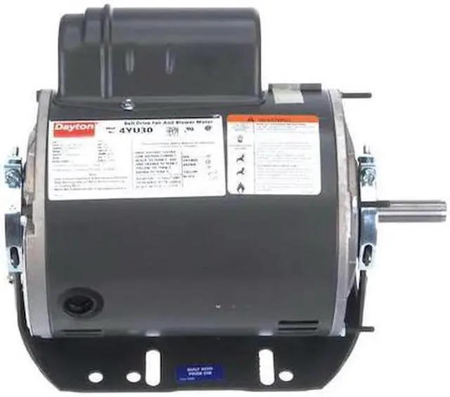 Main image of ZORO SELECT 4YU30 Mtr, Cap St, 1 HP, 1725, 115/208-230V, 56, ODP