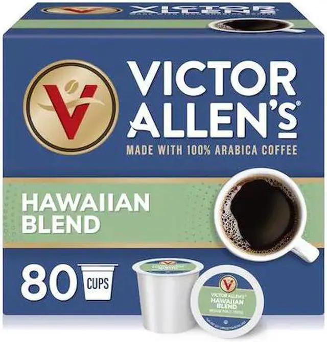 Main image of VICTOR ALLEN FG014610RV Victor Allen's Coffee Hawaiian Blend, Medium Roast, 80
