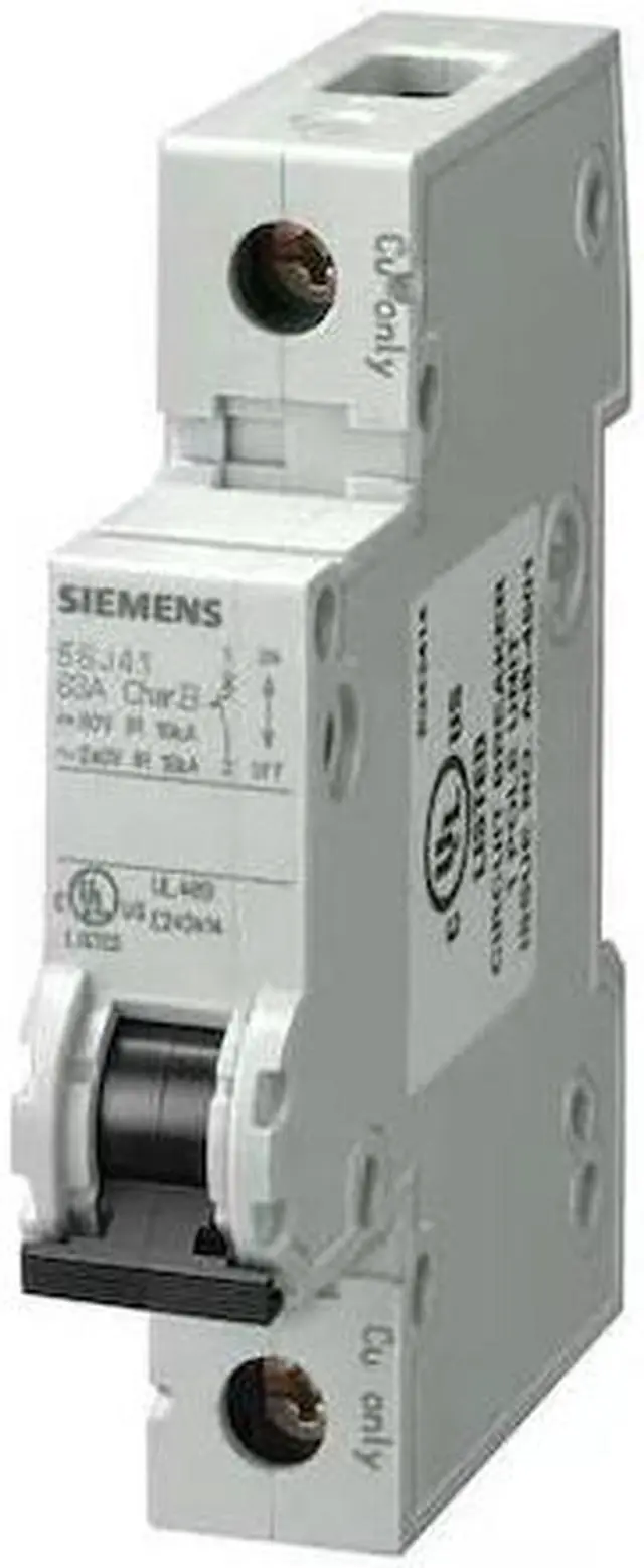 Main image of SIEMENS 5SJ41137HG40 IEC Miniature Circuit Breaker, 5SJ4 Series, 13A, 1 Pole,