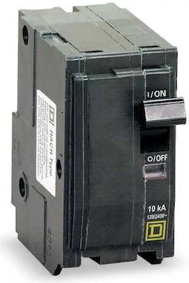 Alt view image 3 of 3 - SQUARE D QO230HID Miniature Circuit Breaker, 30 A, 120/240V AC, 2 Pole, Plug In