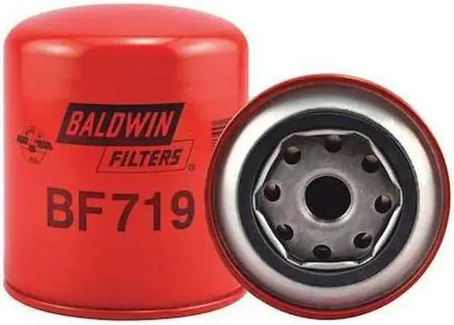 Main image of BALDWIN FILTERS BF719 Fuel Filter,4-3/8 x 3-11/16 x 4-3/8 In