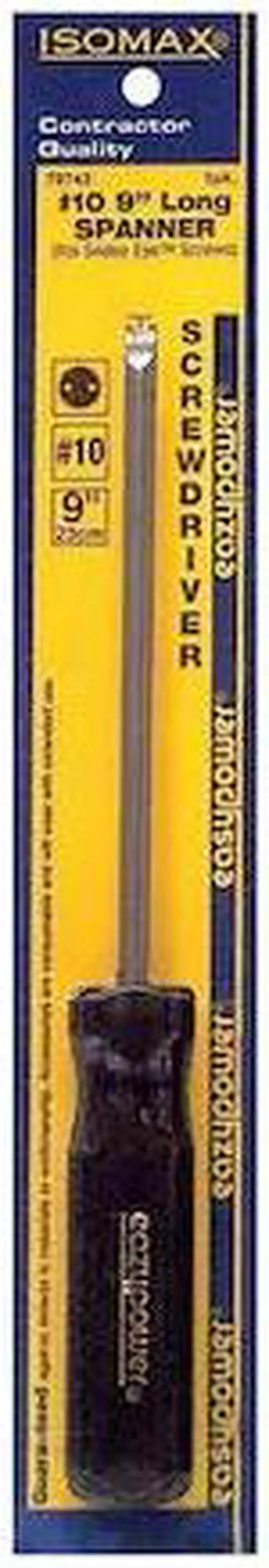 Alt view image 3 of 3 - EAZYPOWER 79743 Tamper Resistant Spanner Screwdriver #10 Round