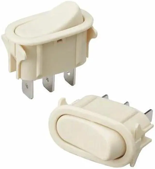 Alt view image 2 of 2 - Broan Rocker Switch, Almond   R561115