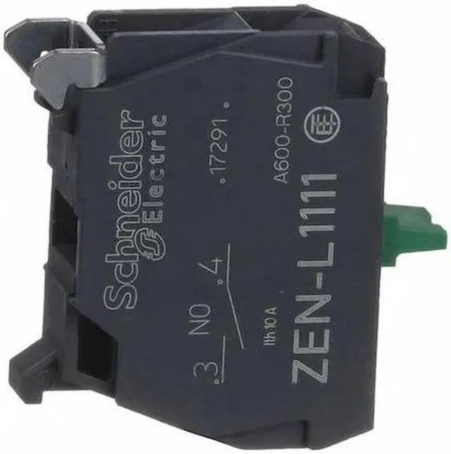 Main image of SCHNEIDER ELECTRIC ZENL1111 1NO 22mm Screw-Clamp Push Button Contact Block